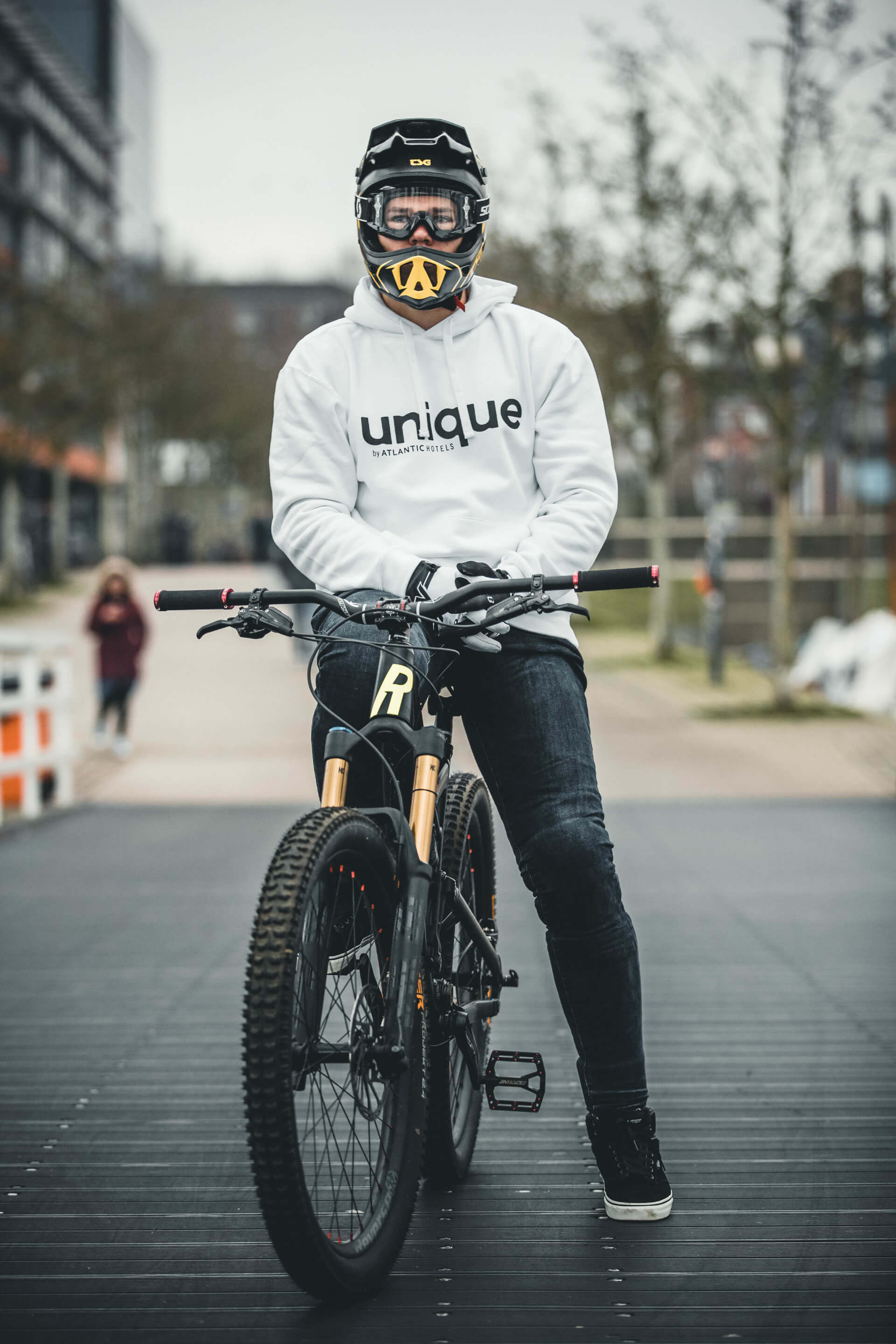 bike unique | Mountainbike-Fahrer Marc Diekmann in Kiel