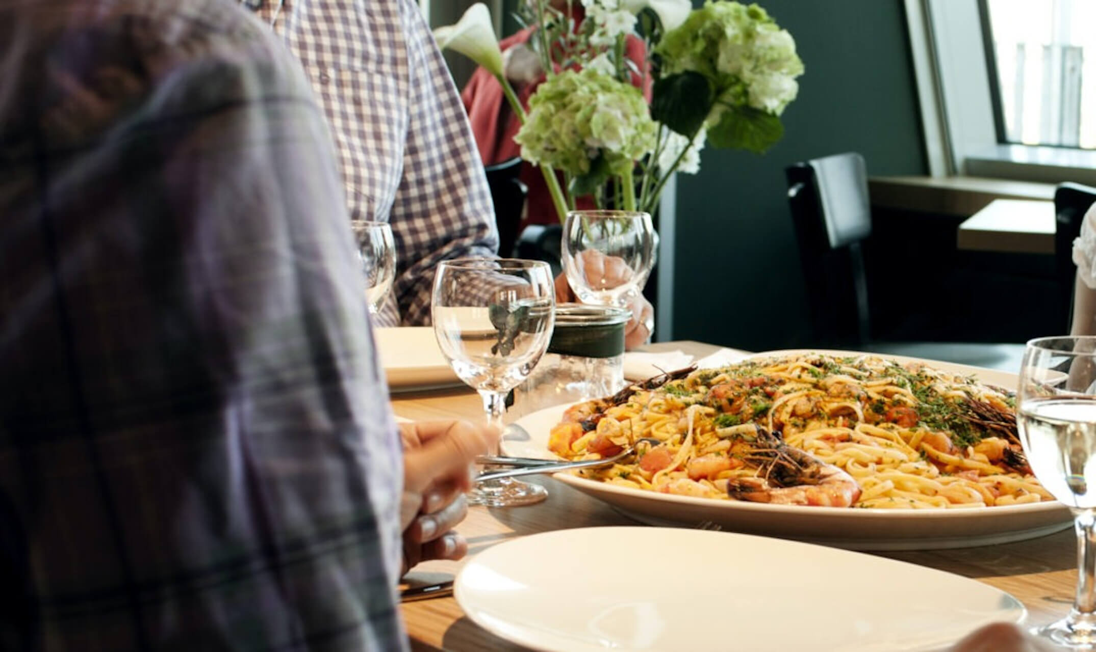 Essen gehen im Restaurant Längengrad | unique by ATLANTIC Hotels Kiel Pasta essen gehen in Kiel im Restaurant Längengrad | unique by ATLANTIC Hotels Kiel