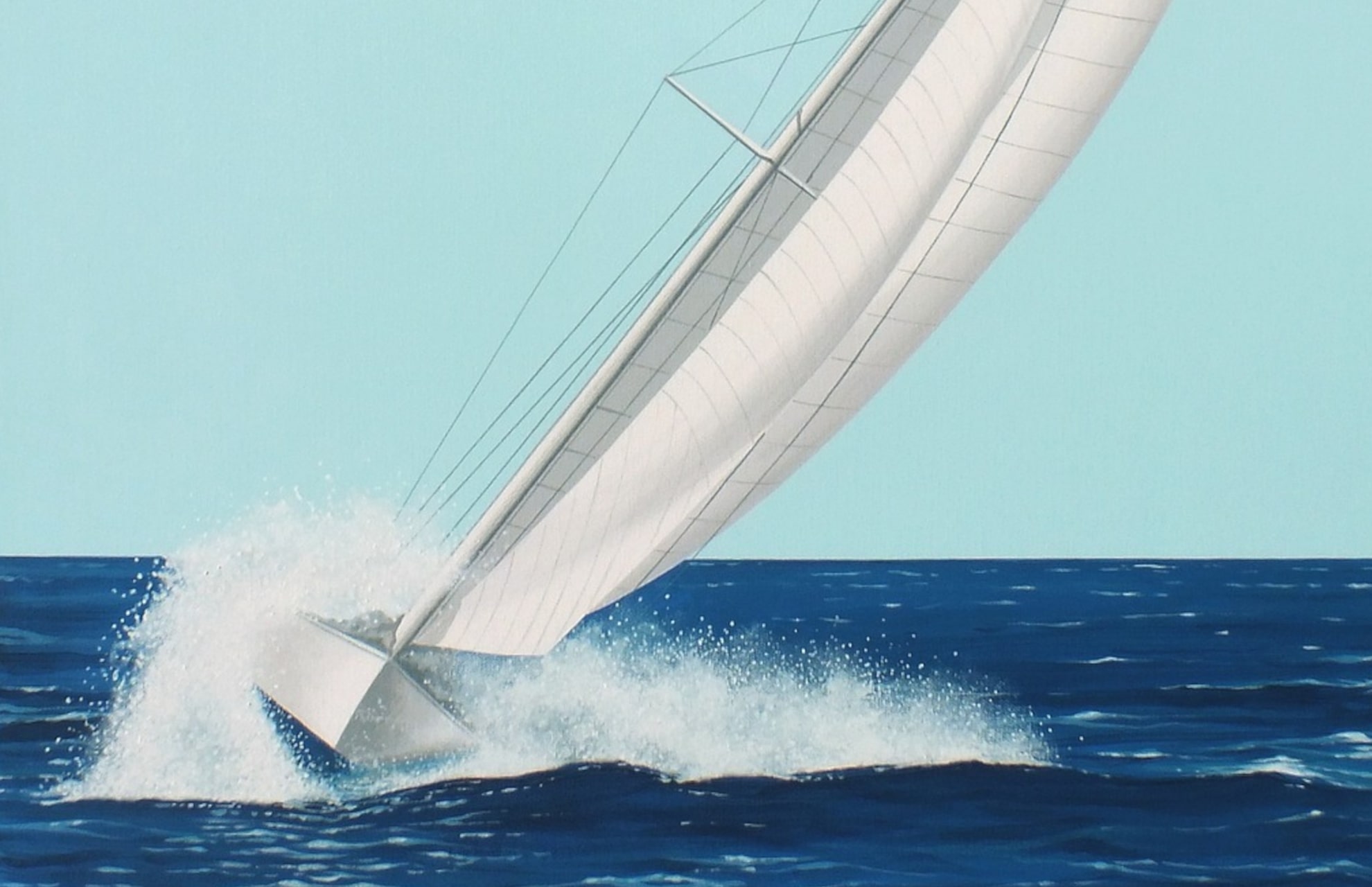 Segler bei der Kieler Woche